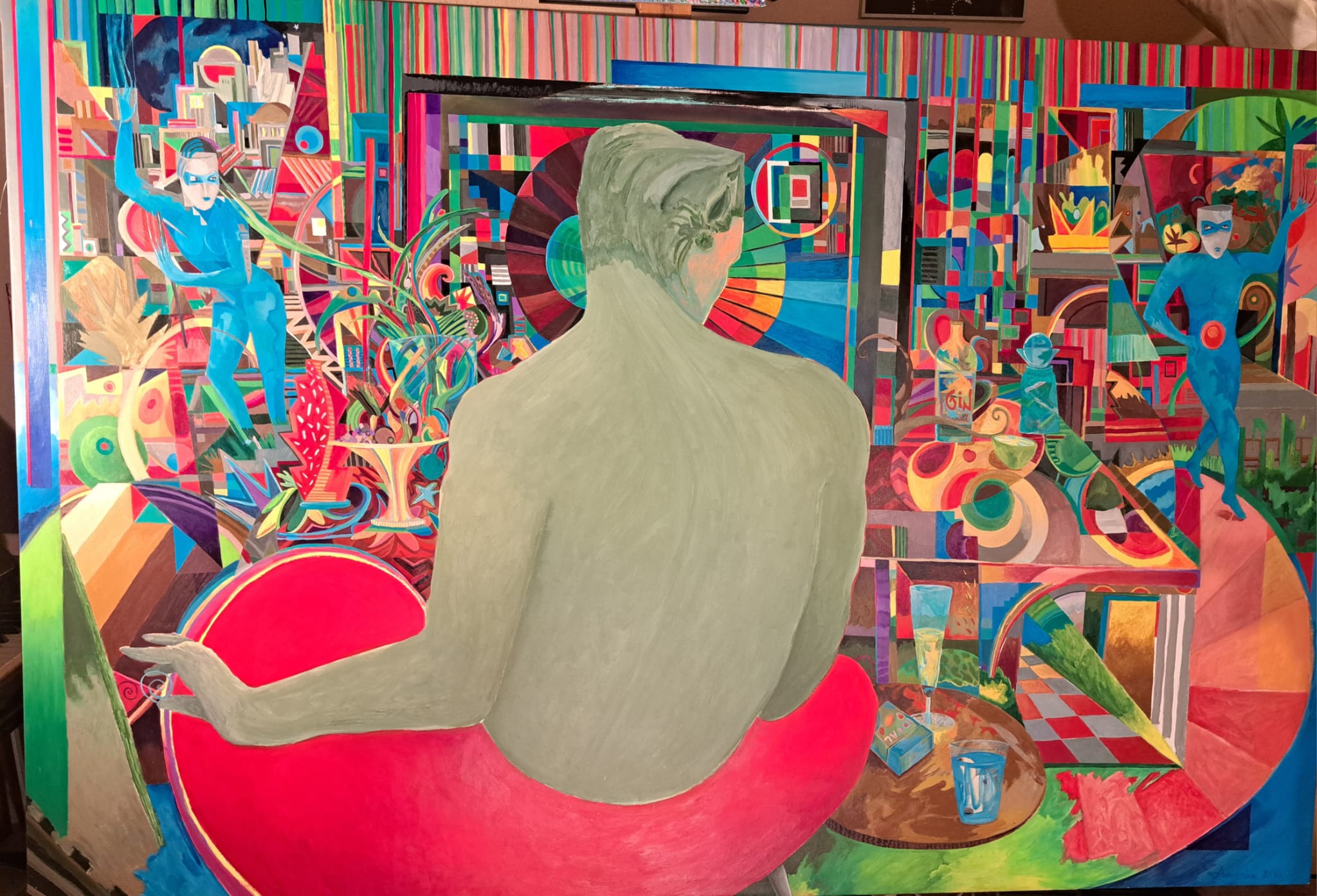 CATODICA TARDE DOMINGO 195X130 CM .2013.