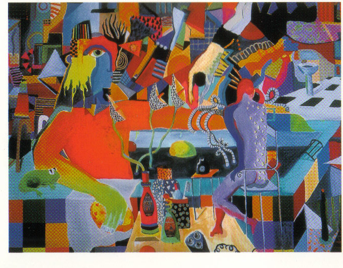 menu-03 EL BANO 97 X 130 Cm. 1999