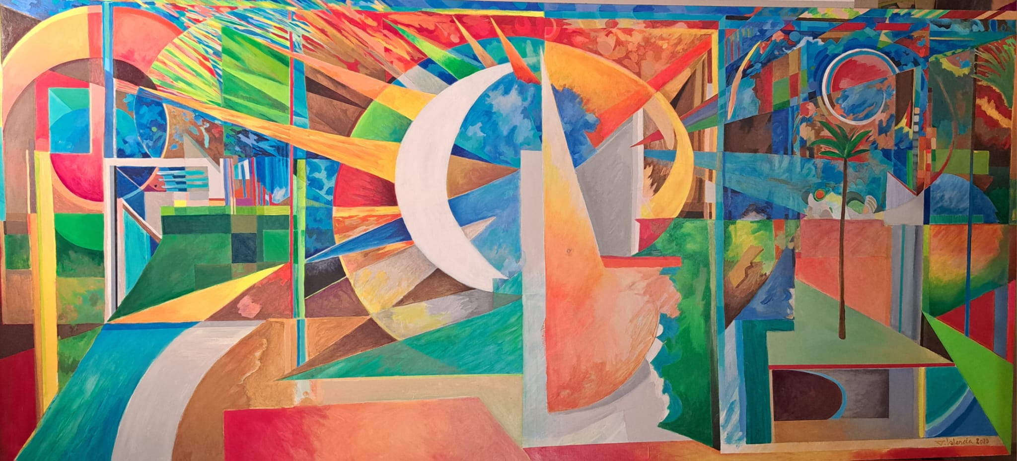 El Ombligo Del Mundo .89 X 195CM. 2021